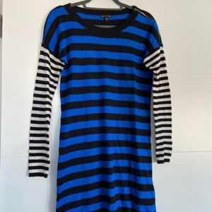 EXPRESS Striped Sweater Dress Size S